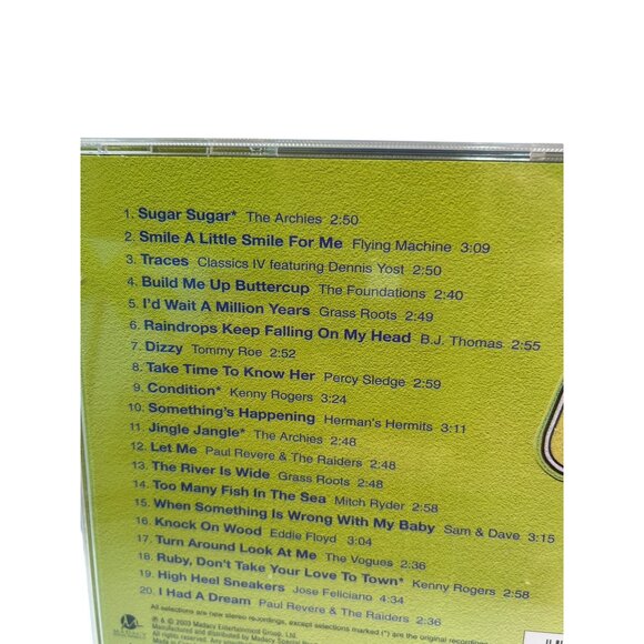 100 Rockin Hits Of The 60s Music CD Album Nostalgic 5 Disks By Original Artists - Picture 5 of 13